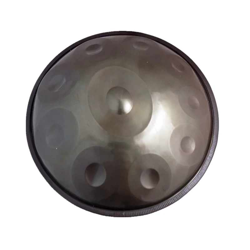 Upgraded 10 notes Handmade Handpan Antique Finish F major D Minor Hang