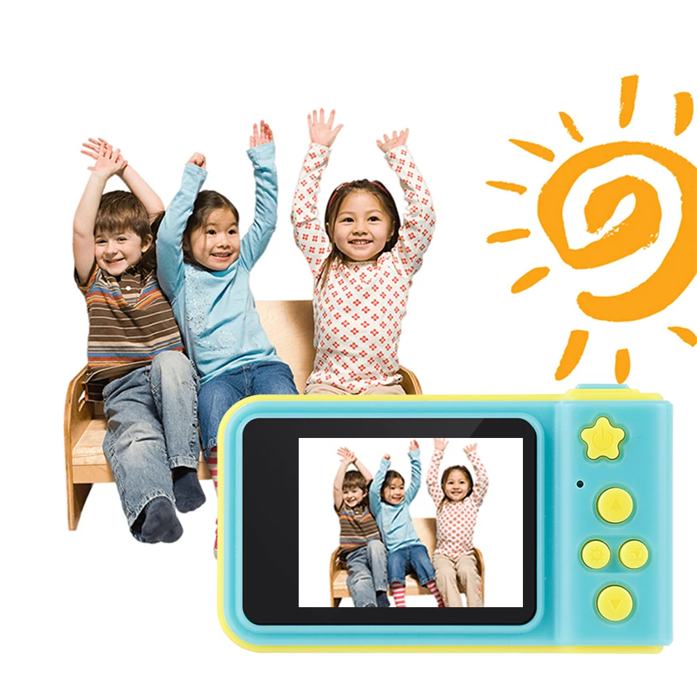 

2019 New Children Mini Camera 2.0 Inch Take Picture Digital Camera 1080P HD Kids Gifts Video Recorder Camcorder