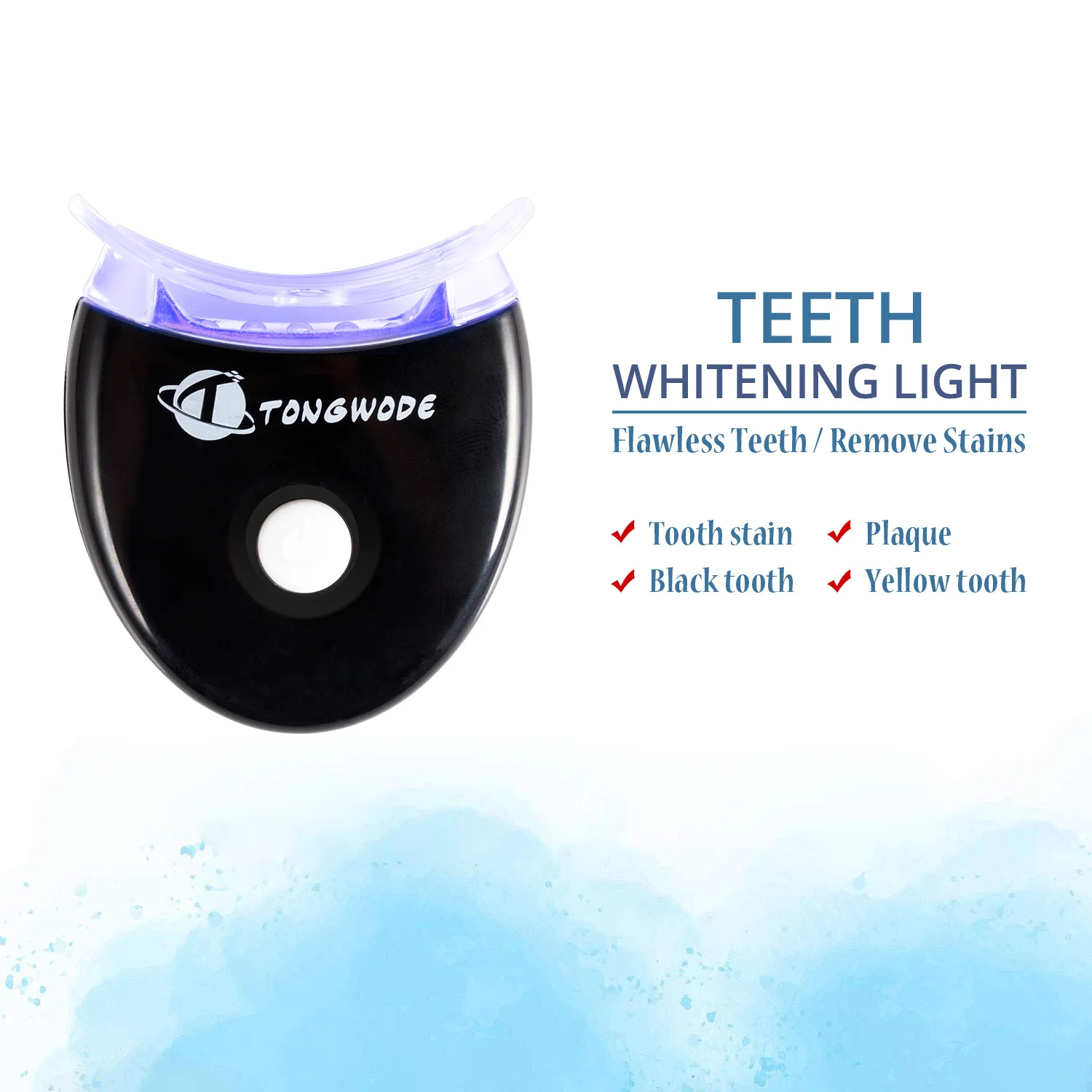 Canetas de Clareador de Dentes Conjunto de Limpeza Tongwode Higiene Oral Dentes Branqueamento Kit 1 Clareamento Luz Azul 3 Cuidados Dentários 2 Beleza e saúde