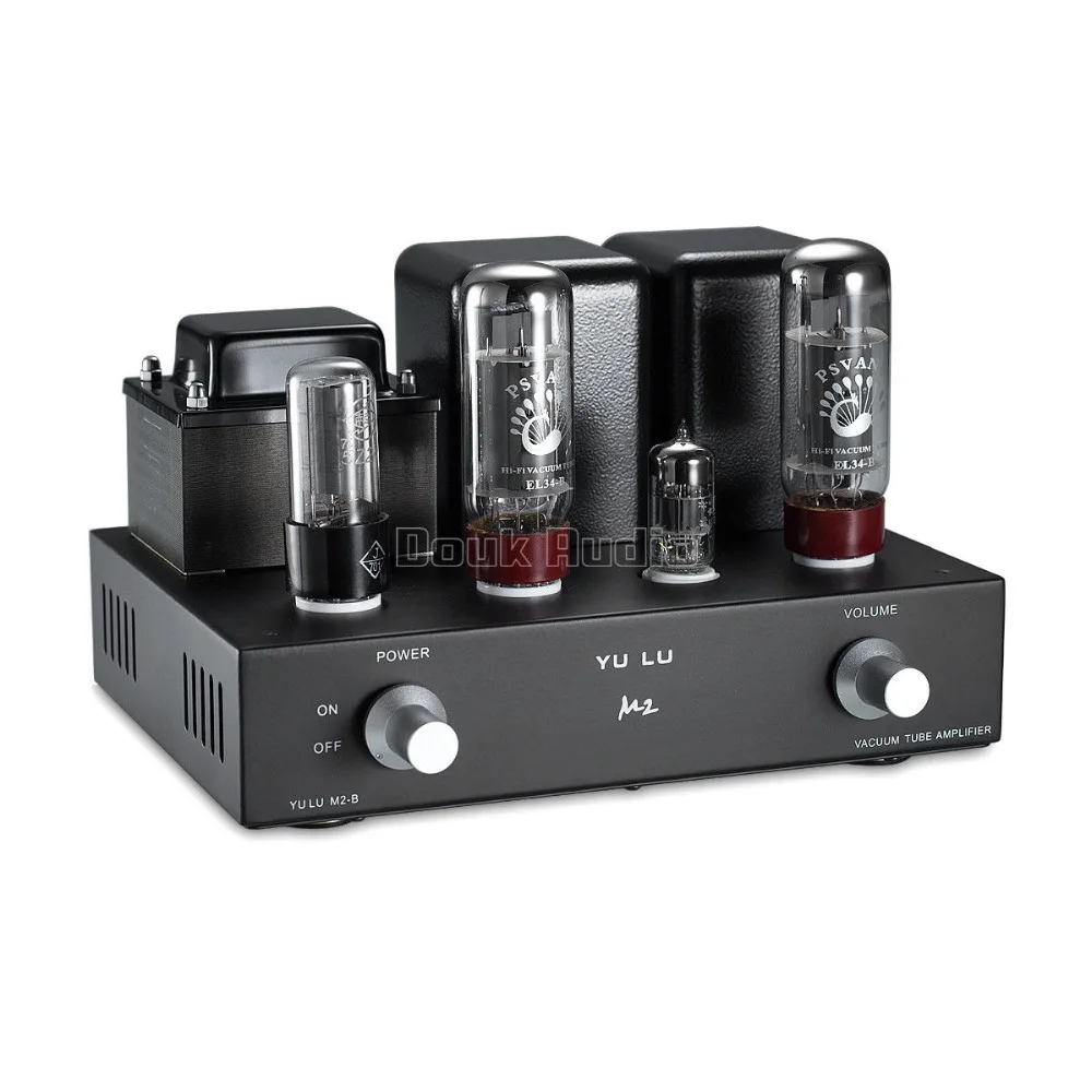 Трубчатый усилитель Douk audio Mini HiFi EL34 односторонний Встроенный мощности класса А 8
