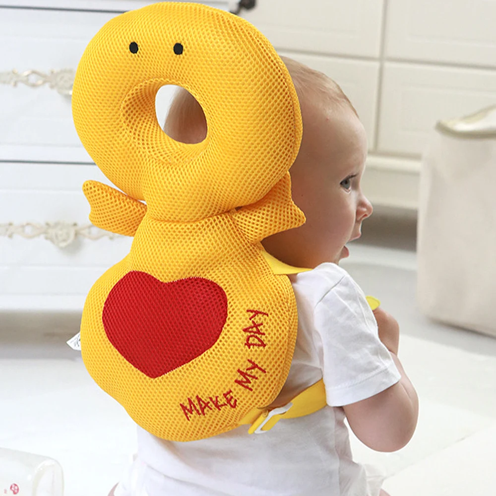 Newborn Baby Head Protection Pad Pillow New-Born Toddler Headrest Kids Back Shatter Resistant Cushion Infant Pillows | Мать и ребенок