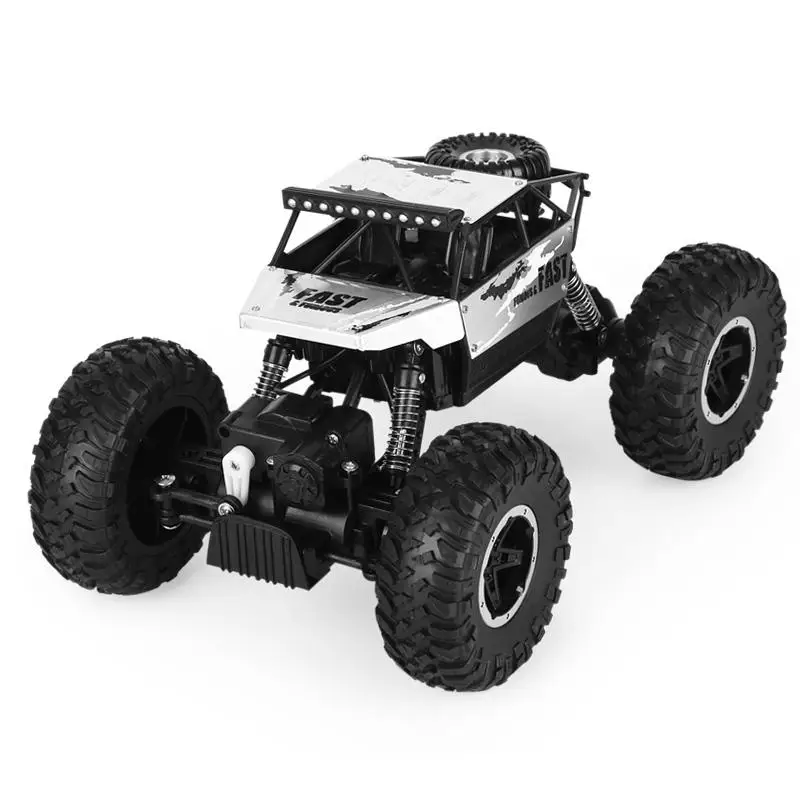 Радиоуправляемый автомобиль 1:16 4WD Rock Crawlers вождение автомобиля двойные двигатели привод Bigfoot автомобиль пульт дистанционного управления модель автомобиля внедорожник игрушка - Цвет: 29 x19 x15cm