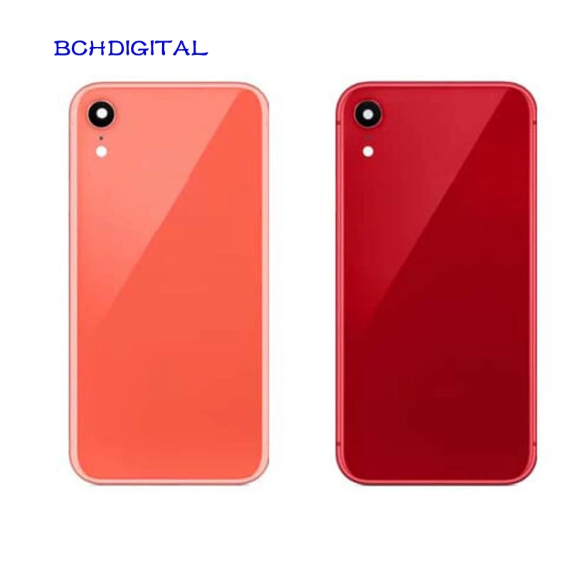 BCHDIGITAL AP036 для Apple iPhone XR мобильный телефон задняя батарея Дверь задний корпус стеклянная панель Крышка+ клейкая наклейка часть