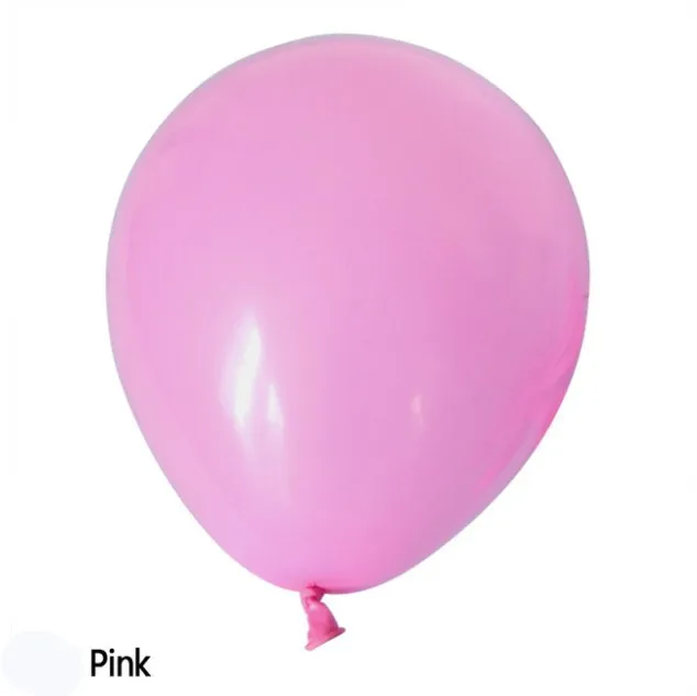Золотые белые прозрачные воздушные шары 12 дюймов, латексные воздушные шары для дня рождения ребенка, дикие, Свадебные Воздушные шары, свадебные, вечерние - Цвет: Розовый