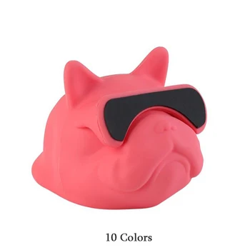 

2019New Creative Car Ornaments PVC Sunglasses Bulldog Car Interior Fragrance Accessories Car Perfume Aromatherapy Decoration