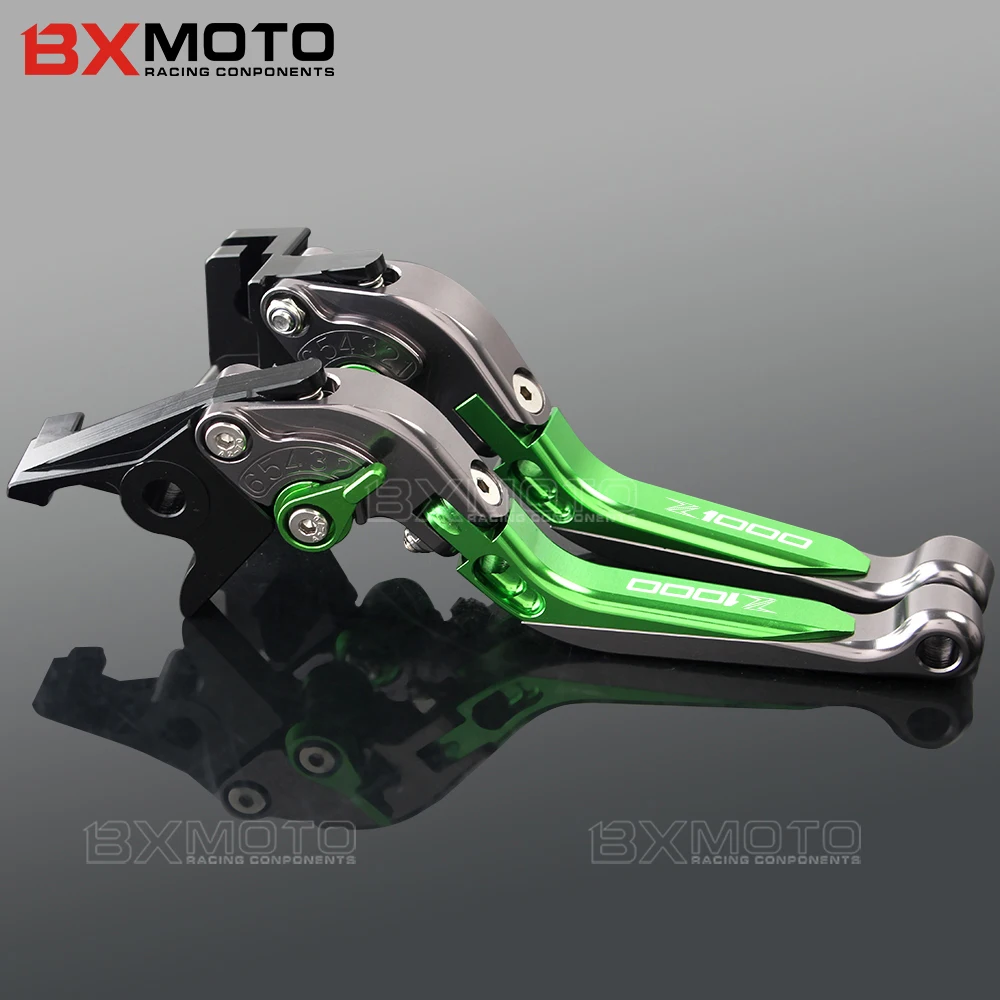 

For kawasaki Z1000 SX Z1000SX NINJA 1000 TOURE Z 1000SX Motorcycle CNC Adjustable Folding Brake Clutch Levers With LOGO