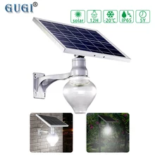 GUGI 6 Вт 9 Вт 16 Вт Солнечный светодиодный светильник персиковый стиль панели водонепроницаемый лучшая выносливость Lampadina Senza Corrente Lampe Solaire Jardin