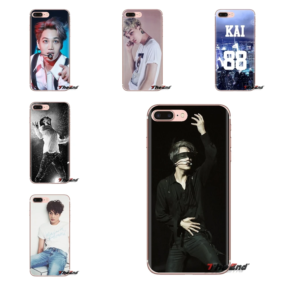 Мягкие прозрачные чехлы для iPod Touch Apple iPhone 4 4S 5 5S SE 5C 6 6S 7 8 X XR XS Plus MAX Kai Kim Jong In Exo Kpop |