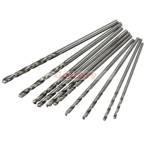 

10pcs Mini 0.8-1.5mm Twist Drill Bit For PCB Board Wood Plastic