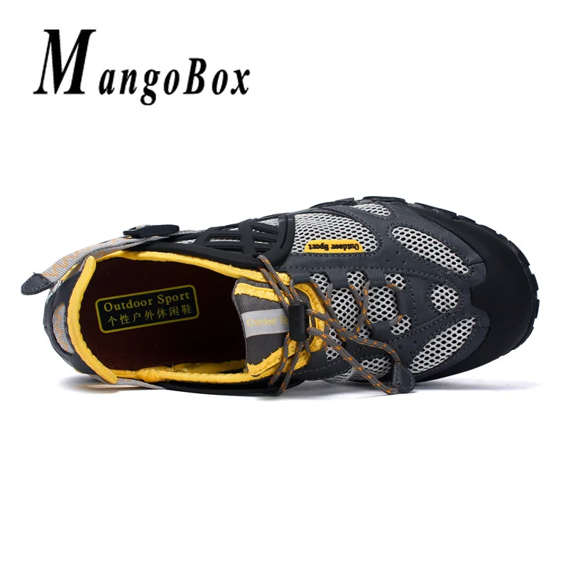 Summer Mens Wading Shoes Breathable Male Mesh Sport Sneakers Rubber Sole Beach Man Aqua Shoes Non-Slip Outdoor Water Shoes Men Summer Mens Wading Shoes Breathable Male Mesh Sport Sneakers Rubber Sole Beach Man Aqua Shoes Non-Slip Outdoor Water Shoes Men