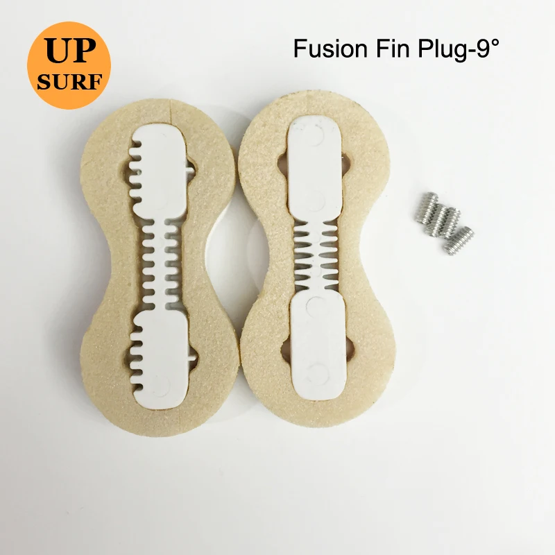 Плавники для серфинга FCS Plug 5/9 градусов белый пластик Fusion плавники Plug плавники для серфинга Fin Box Бесплатная доставка