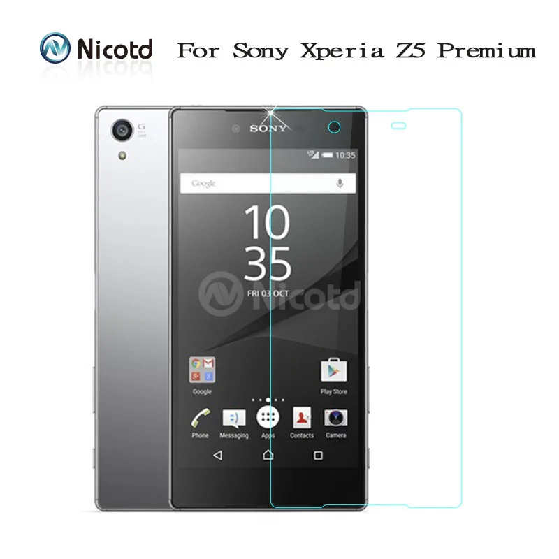 9H 0,26 мм 2.5D закаленное стекло с покрытием для sony Xperia Z Z1 Z2 Z3 Z4 Z5 Premium Compact M5 M4 aqua Взрывозащищенный экран протектор