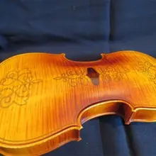 Strad style SONG master diplonema скрипка 4/4, красивая инкрустация и Резьба#11720