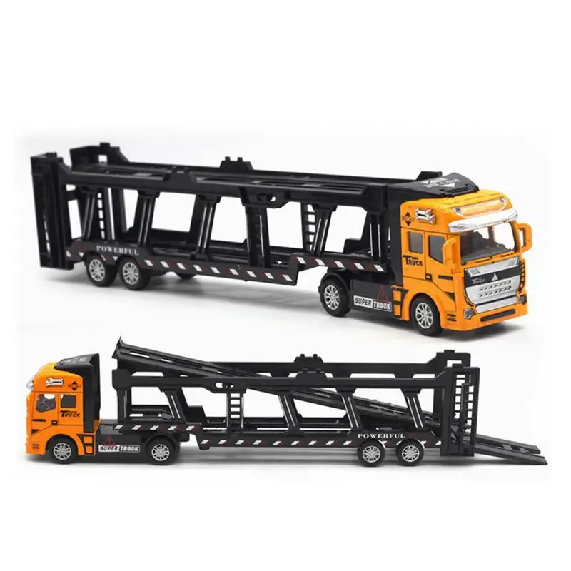 Koop 148 Transporter Truck Legering Model Kinderen Pull Back Speelgoed Auto Legering Model Simulatie Legering Speelgoed Auto Kinderen Geschenken