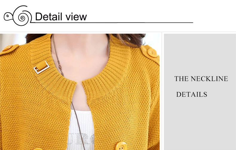 Женский весенне-осенний свитер, 5 цветов, вязаная женская верхняя одежда, кардиган размера плюс 4XL 3XL, повседневные женские свитера