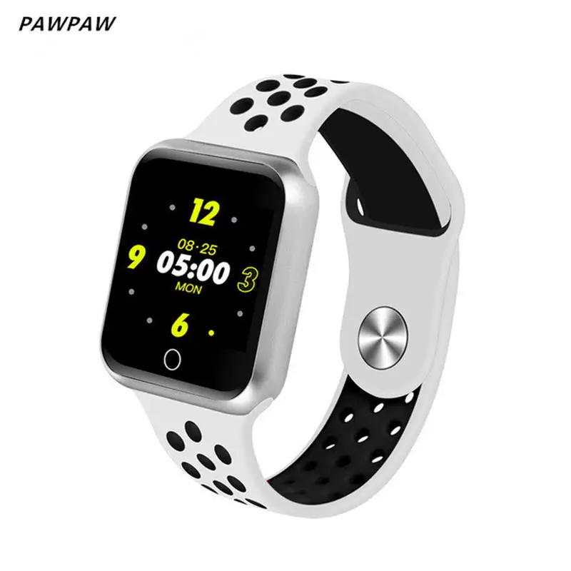 

PAWPAW 2018 Smart Watch Women Men Sport Modes Bluetooth Waterproof Heart Rate Monitor Blood Pressure For Iphone IOS Android