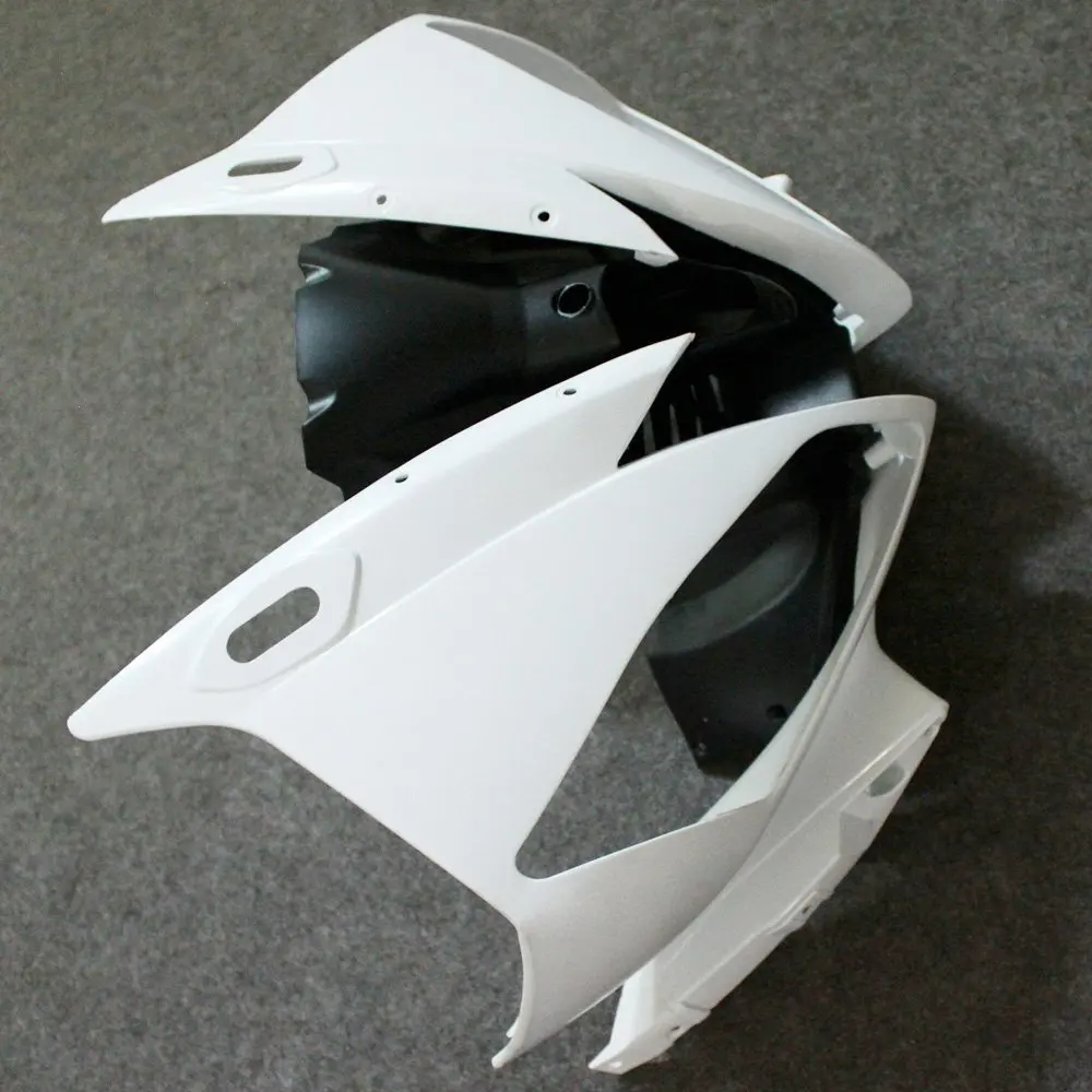 YZFR6 06 07 Неокрашенный передний обтекатель для мотоцикла верхняя YAMAHA R6 YZF 2006 2007