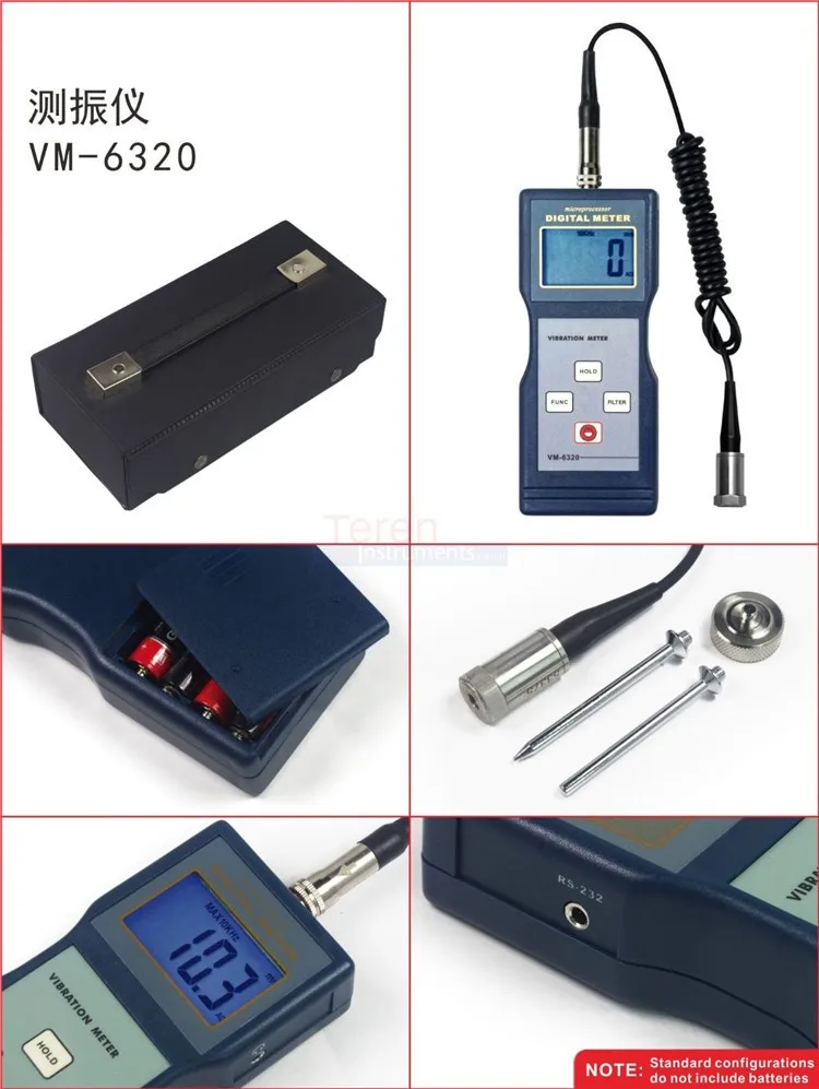 VM-6320 For industrial application vibration hour meter  01