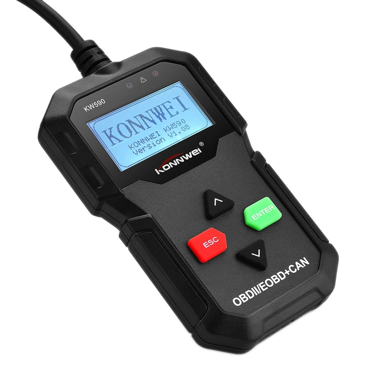 Universal OBDII EOBD CAN Auto Code Reader OBD2 Diagnostic Scanner Live