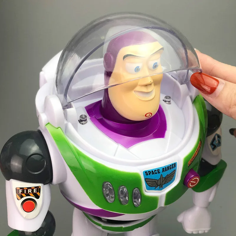 Disney Toy Story 4 Базз Лайтер звуковые огни шарнирная подвижная ПВХ фигурка модель кукла подарок на день рождения для детей с коробкой