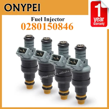 

Set 4 Fuel Injector 0280150846 For A4 S4 TT Golf Passat Jetta Buick Ford