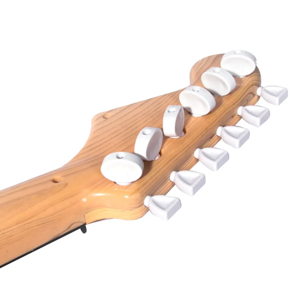 Моделирование двойной режим электрогитары индукции с плечевым ремнем развивающие игрушки Музыкальные инструменты вечерние подарки для детей
