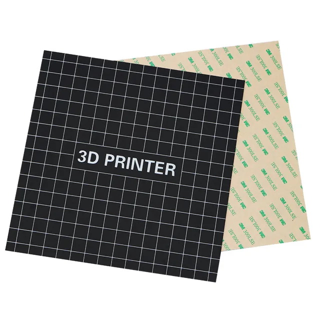 Special Offers 220*220/235*235/300*300MM Hotbed platform Sheet Build Surface 3M Sticker reuse for a6 a8 e12 Wanhao i3 cr-10 Ender-3 3d printers