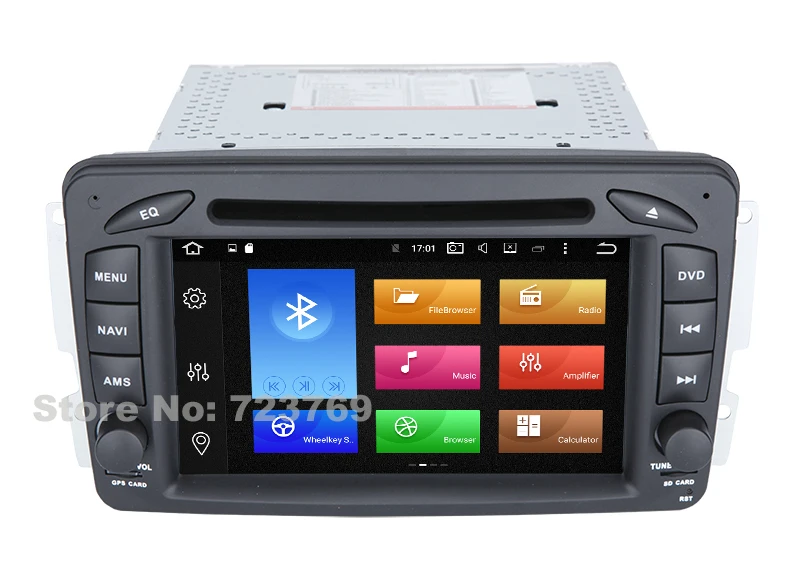 Cheap 4G RAM Android 9.0 Auto Radio Video Car Navigation GPS System for Mercedes W203 for Mercedes G Class W463 DAB+ 4G TPMS RDS DVR 20