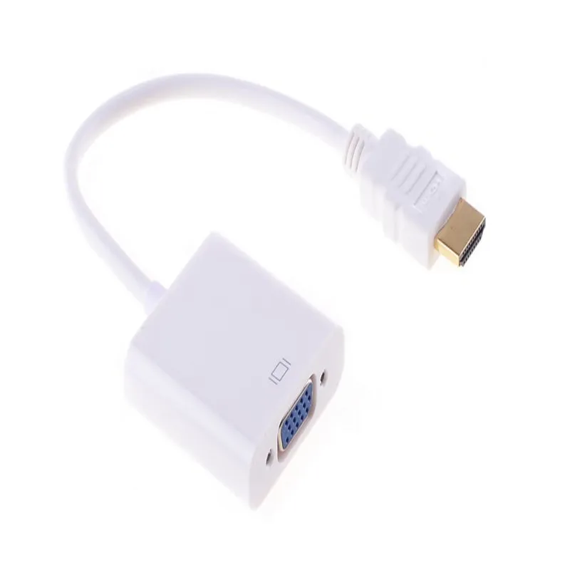 

HDMI to VGA Converter Data Cable HD to VGA Projector Computer To LCD TV Conversion Cable