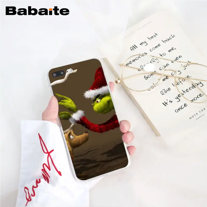 Babaite How the Green ofMonster Grinch палантин чехол для телефона с рождественским рисунком для iphone 11 Pro 11Pro Max X XS MAX 6 6S 7 8Plus 5 5S XR - Цвет: A9