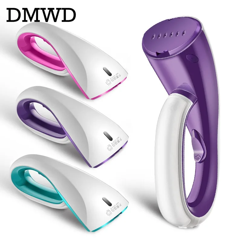 DMWD 1000W Mini Laundry Appliance Anti Dry Burning Handheld Garment Steamer Continuous Steam Output Fast Heating 0.1L Water Tank