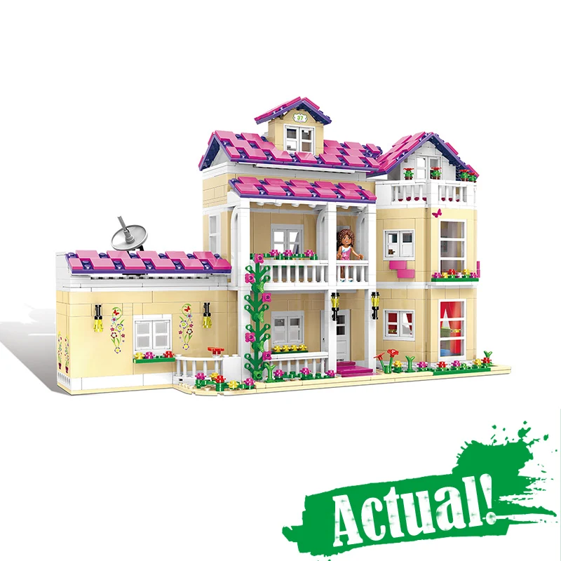 

XINGBAO 12006 The Happy Dormitory Friends House Castle Building Blocks Bricks Toys For Girls oyuncak Compatible with legoINGly
