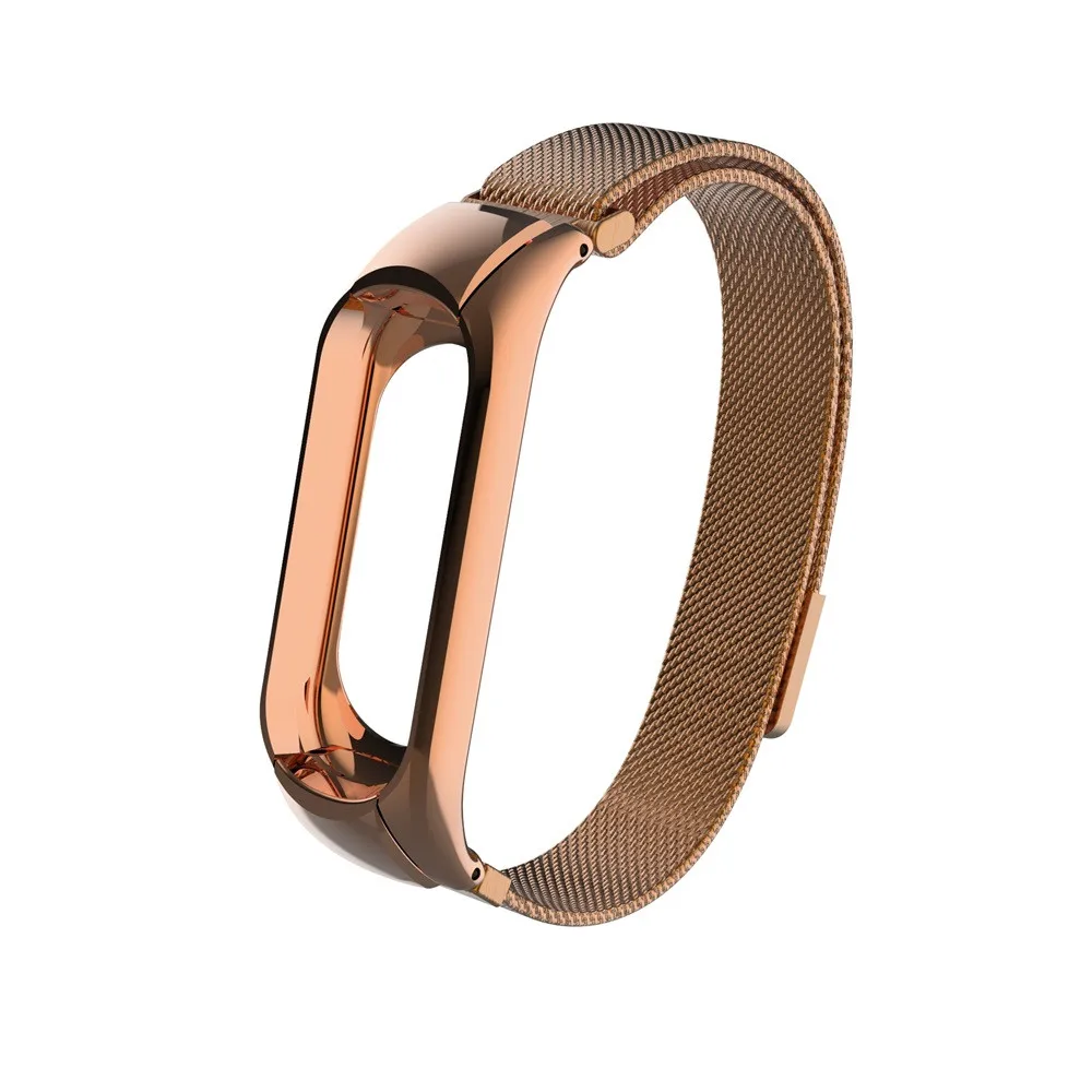 Ремешок сменный из нержавеющей стали для смарт часов Xiaomi Mi Band 3