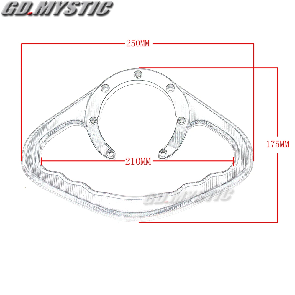 Мотоцикл пассажирская Ручка Танк подлокотник для HONDA CBR250R CBR 250R 2010- поручень Танк поручни аксессуары для мотоциклов