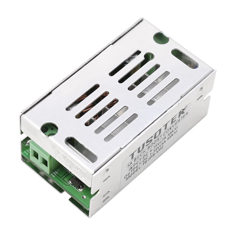 

DC-DC Boost Buck Module 5A Automatically Step Up Down Power Converter #Aug.26