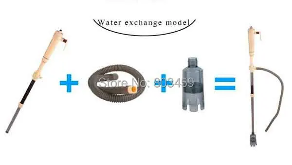 Новое обновление аквариум фильтр для воды Cleaner изменением Батарея Электрический сифон, авто домашняя вакуумный Fish Tank Гравий накачки фильтра шайба