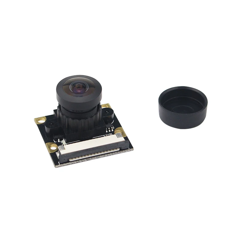 Рыбий глаз Raspberry Pi 4B 3B+ 3B камера 130 160 градусов 5MP камера ночного видения+ инфракрасный светильник широкоугольная камера RPI