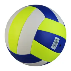 Волейбольный мяч Крытый Открытый Volley игра обучение Мягкий сенсорный кожаный для волейбола мяч Официальный номер 5 волейбол с иглой