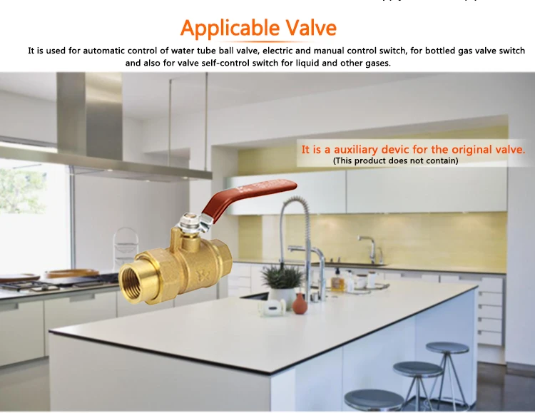 Spetu 4 шт./лот Z-Wave плюс умная газовая Вода Авто запорные клапаны для дома кухня безопасность ЕС 868,42 МГц Частота домашней автоматизации