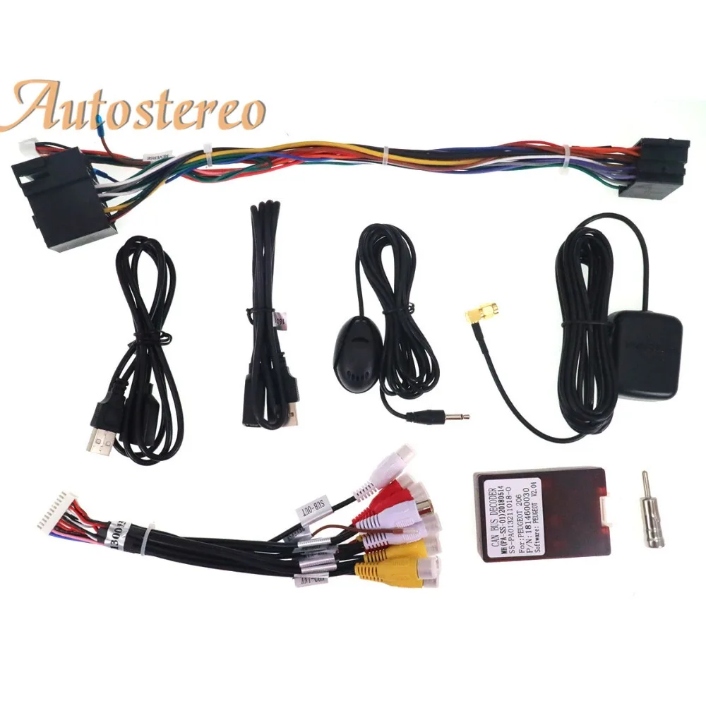 Perfect DSP Android9 PX5/PX6 Car Multimedia player For Peugeot 206 2000-2016 Car stereo auto headunit GPS navigation radio tape recorder 4