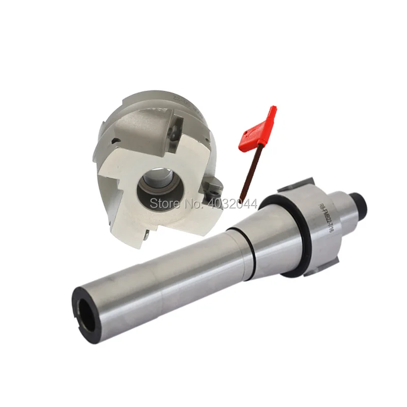 

R8 FMB22 7/16 shank end mill mandrel + 400R 300R-50 63-22 face milling cutter for APMT1604 CNC milling inserts