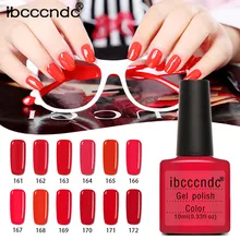 Ibcccndc Рождество красный для женщин 10 мл Гель-лак для ногтей Дизайн ногтей Гель-лак для ногтей vernis holographhique laca de unas esmalte para unhas