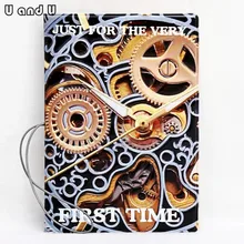 UandU мультфильм Обложка для паспорта для путешествий, pu кожаный держатель для кредитных карт с размером 14*9,6 см, держатель для паспорта-FirstTime