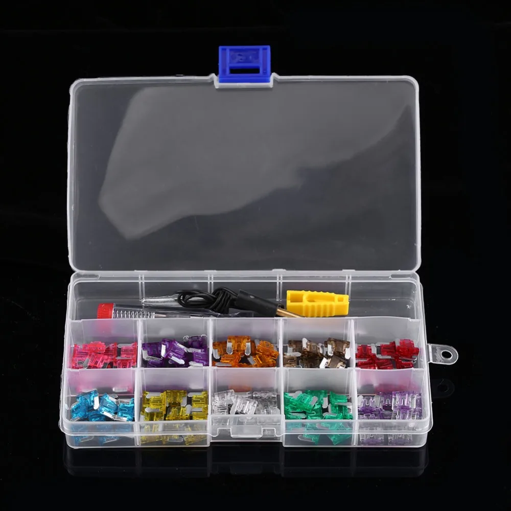 

100Pcs 3A-35A Assortment Micro Mini Blade Fuse Set Kit For Car Auto Truck SUV Car Accessories