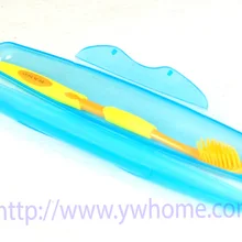 Компактная для путешествий Пешие прогулки Ванная комната Зубная щетка тубус-держатель пластиковая крышка коробка 010