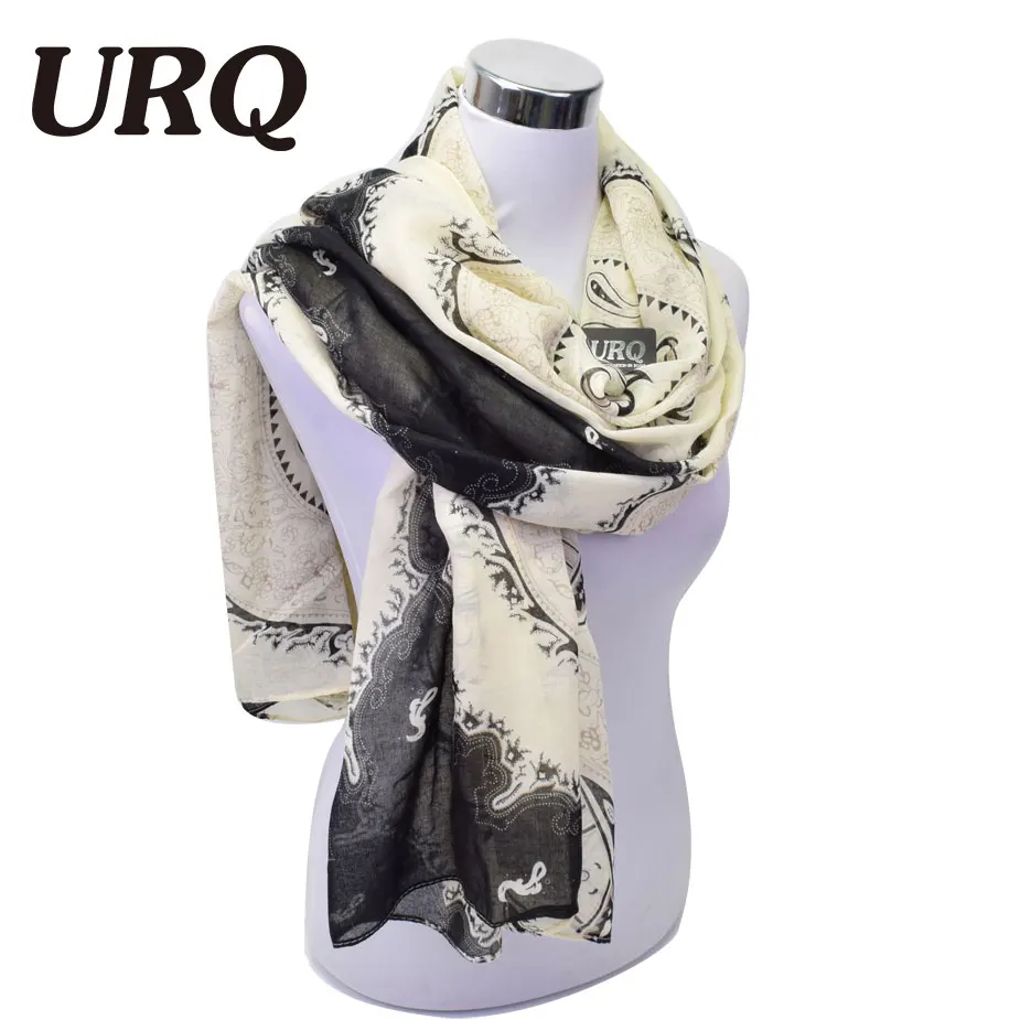 [URQ] Fashion Brand Designer Scarves Extra long big Scarf Women soft