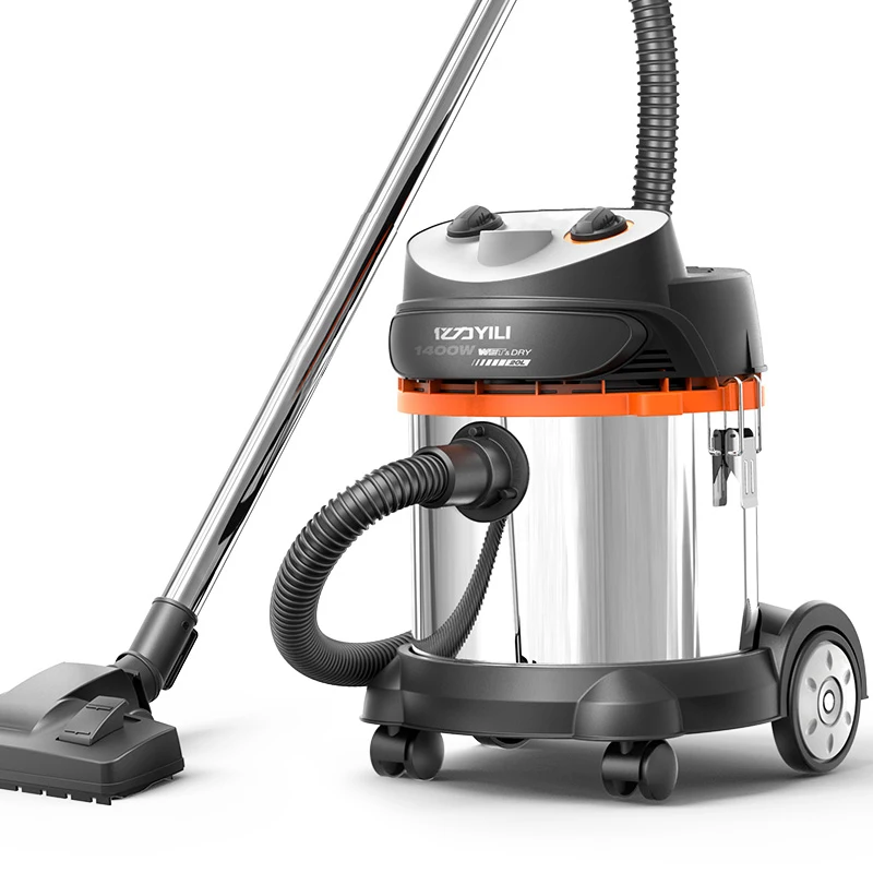 

20L High Power Vacuum Cleaner Dry and Wet Blowing Water Suction Machine Barrel Three Use Commercial Household Factory Workshop