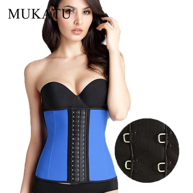 MUKATU New Big Buckle 9 Steel Bone Waist Shaper Corset 100% Latex Waist Trainer Body Shaper Corset Women Waist Cincher Slim Belt Body : image MUKATU New Big Buckle 9 Steel Bone Waist Shaper Corset 100% Latex Waist Trainer Body Shaper Corset Women Waist Cincher Slim Belt Body