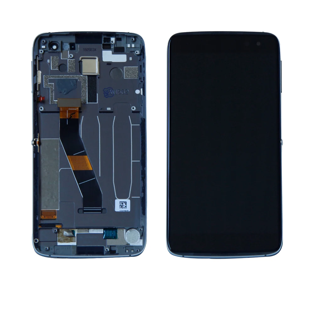 

For 5.5"Alcatel Idol 4S OT6070 6070k 6070y 6070 LCD Display Digitizer Screen Touch Glass Assembly + Frame Tools