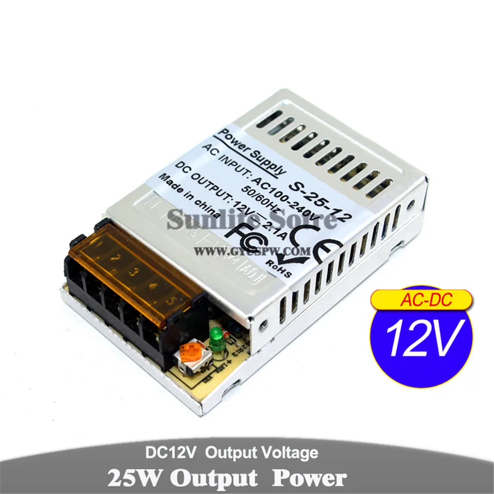 12V25W